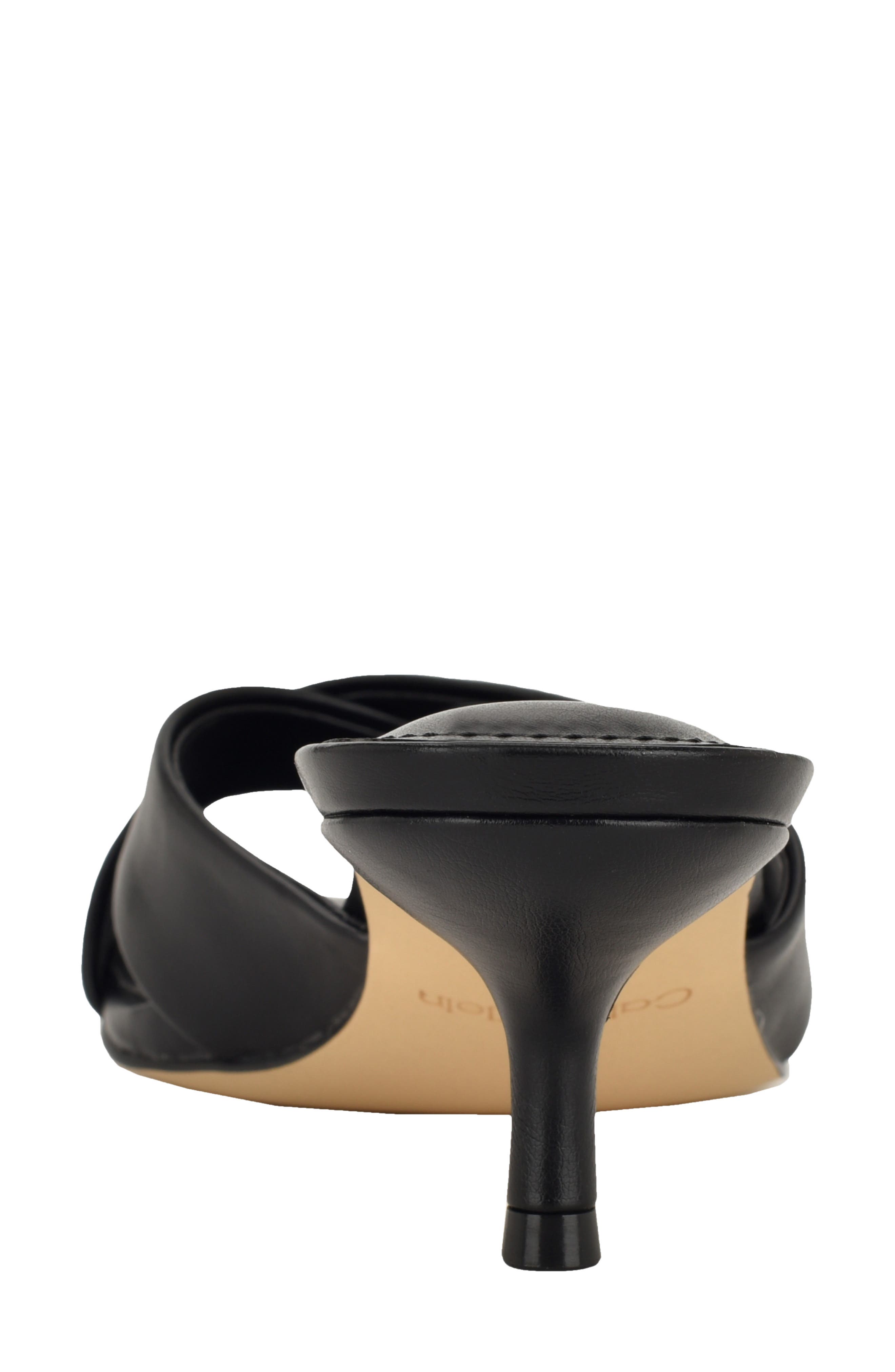 Calvin Klein Skylor Slide Sandal, Alternate, color, Black