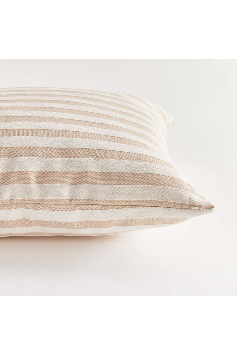Grant Square Indoor-Outdoor Pillow 20", Alternate, color, Beige
