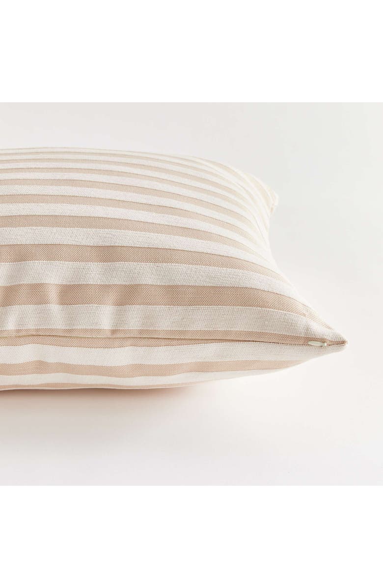 Napa Home & Garden Grant Square Indoor-Outdoor Pillow 20", Alternate, color, Beige