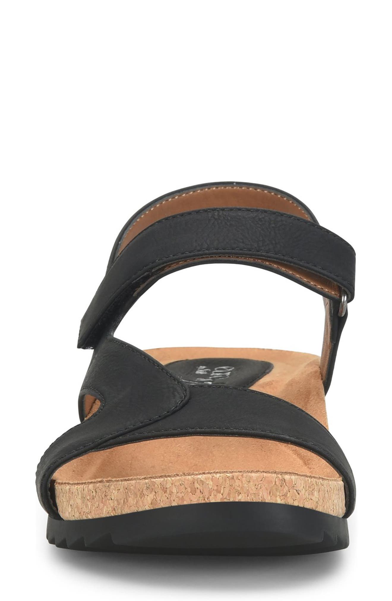 EUROSOFT Gillian Slingback Sandal, Alternate, color, Black