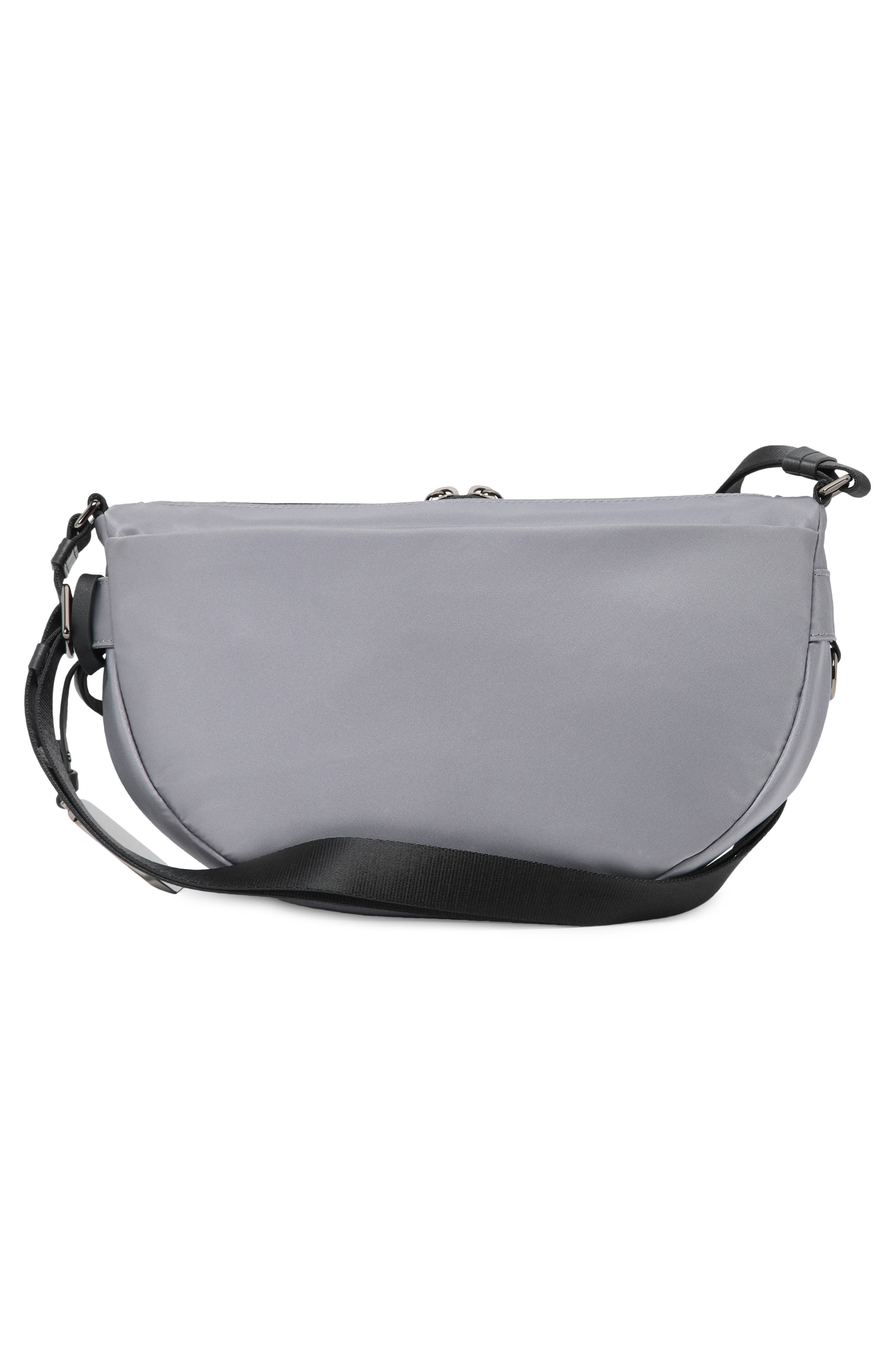 Maujer Nylon Crossbody Bag, Alternate, color, SLATE GREY