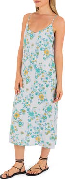 Hurley Beverly Open Back Slip Sundress