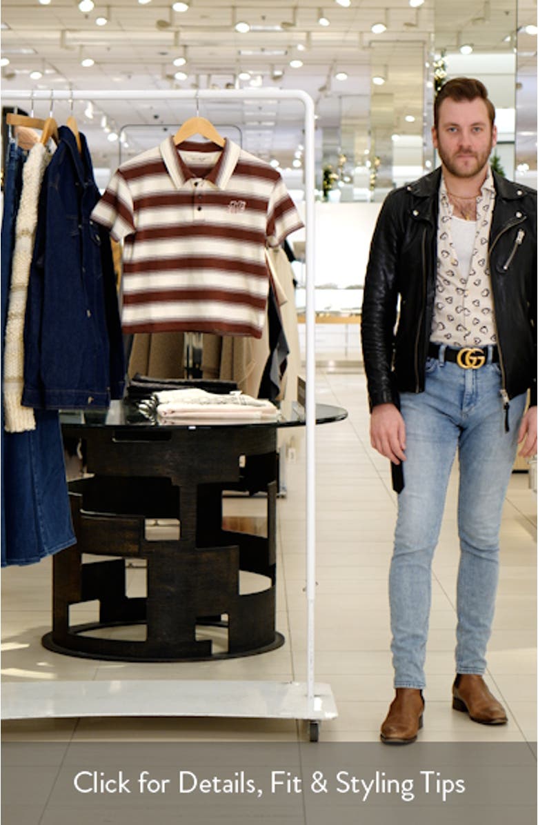 Stripe Cotton Polo, sales video thumbnail