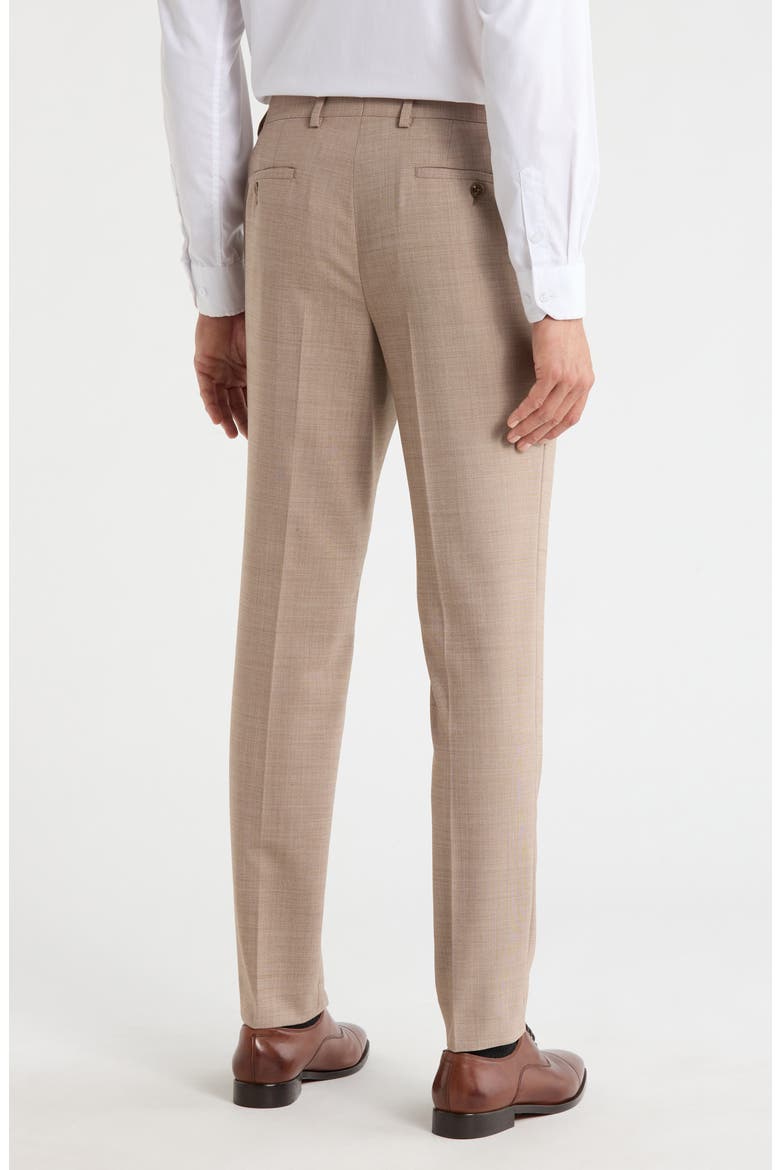 Tan Wool Blend Dress Pants, Alternate, color, TAN