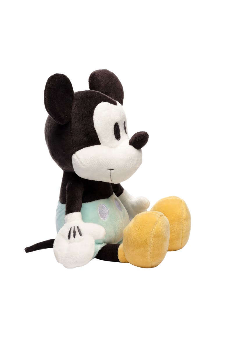 Disney Baby Classic Mickey Mouse Plush Stuffed Animal Toy, Alternate, color, Black