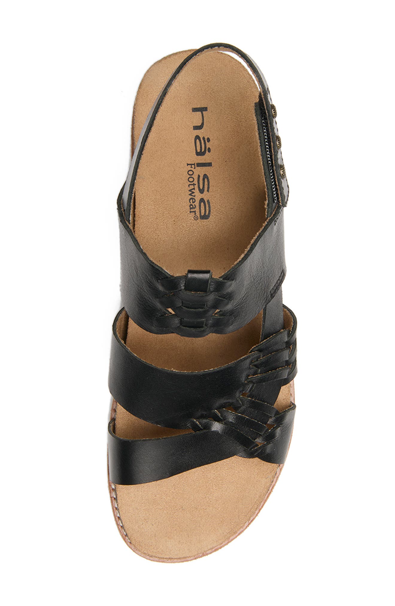 Hälsa Footwear Bella Slingback Sandal, Alternate, color, Black