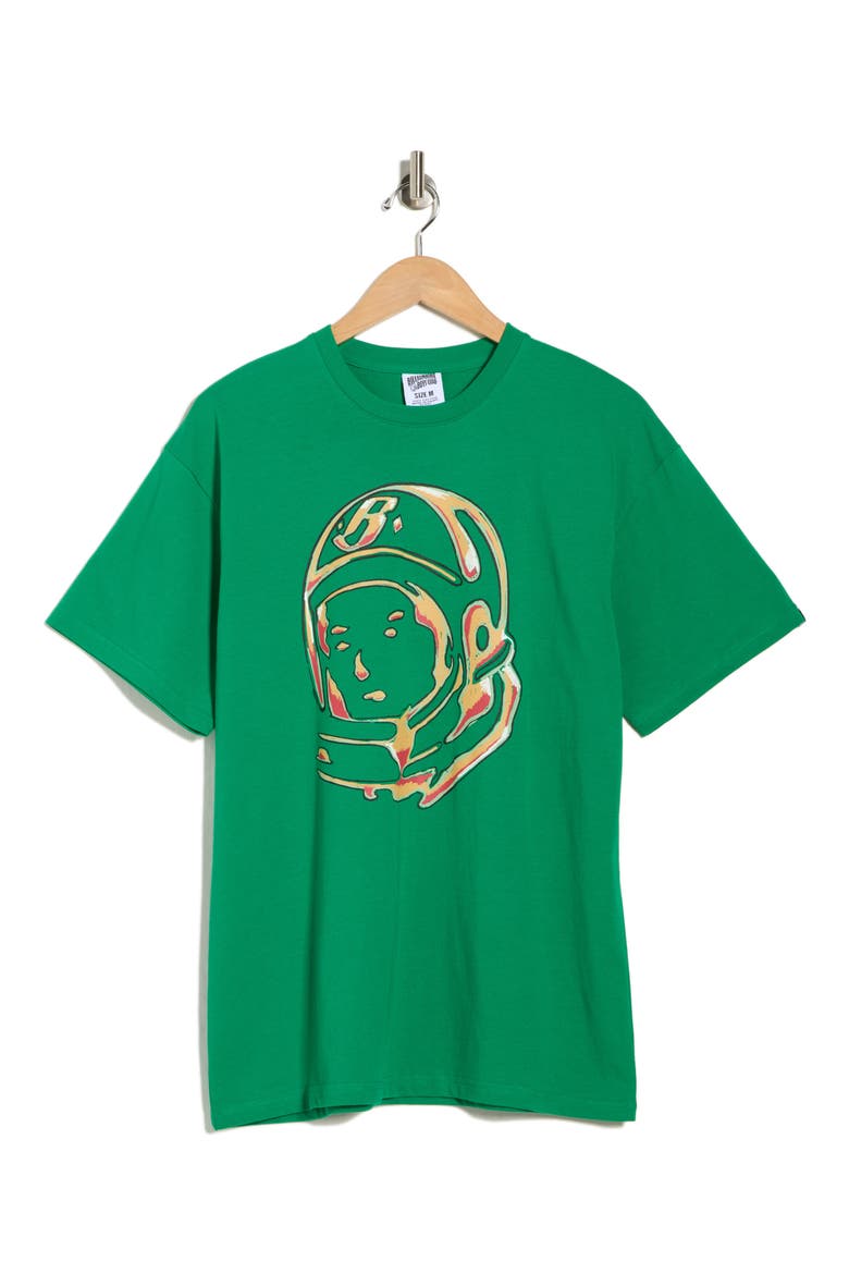 Helmet Graphic T-Shirt, Alternate, color, JOLLY GREEN