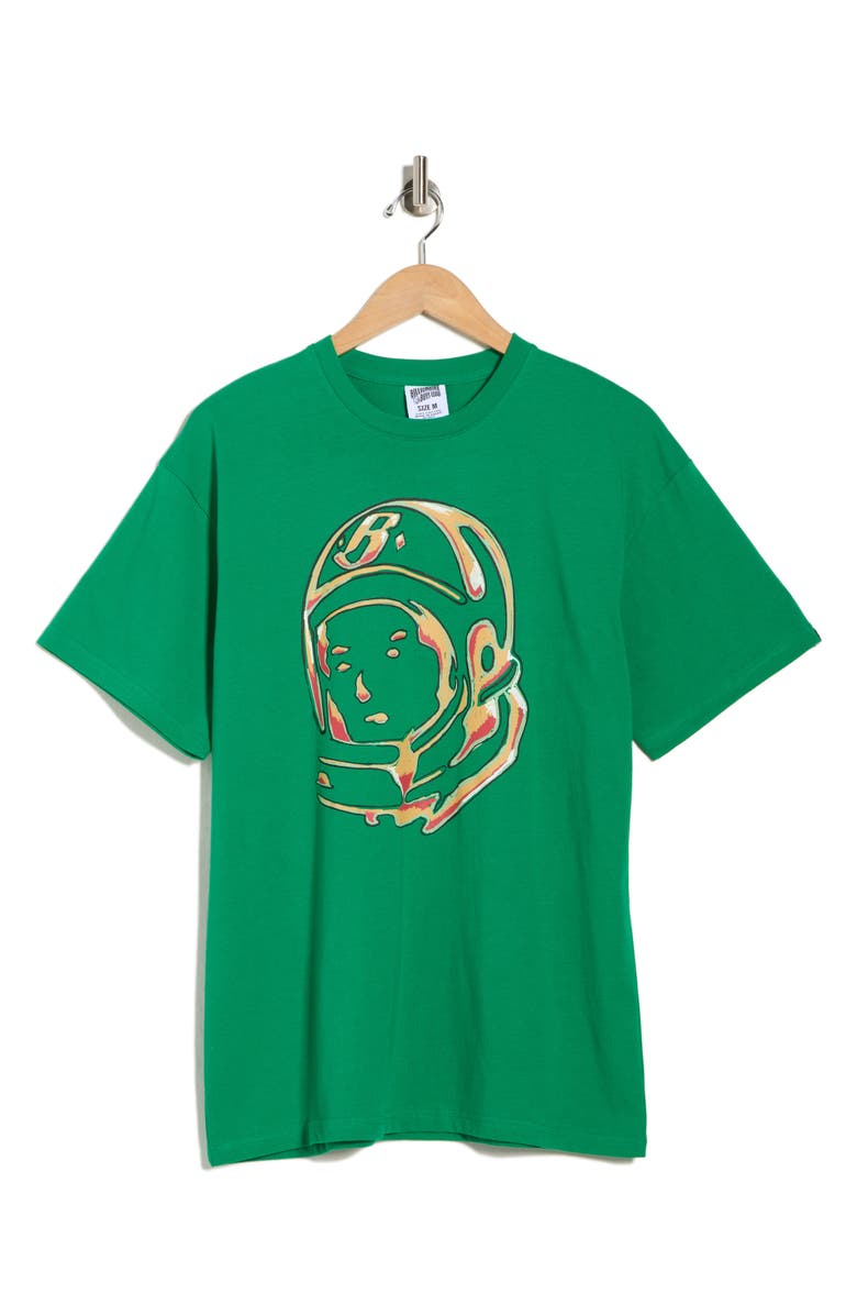Billionaire Boys Club Helmet Graphic T-Shirt, Alternate, color, Jolly Green