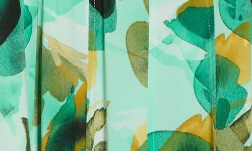 Sandra Darren Sleeveless Midi Dress In Green