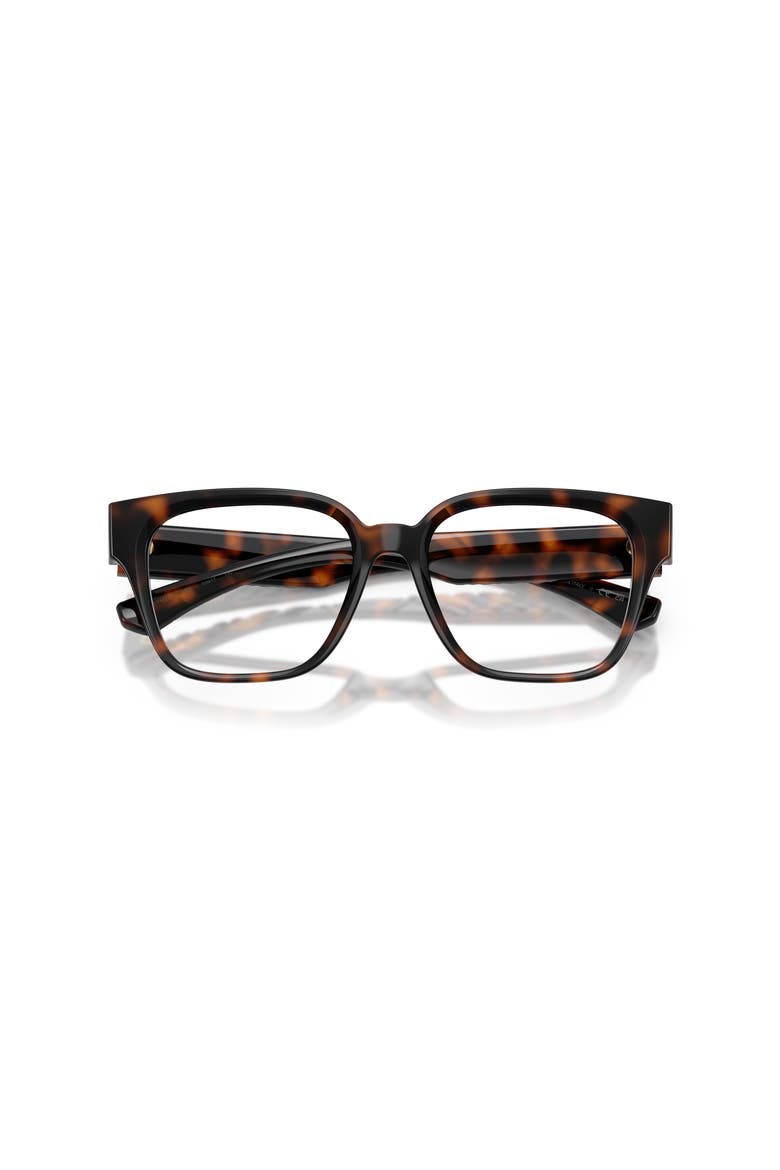 53mm Square optical glasses, Alternate, color, Tortoise