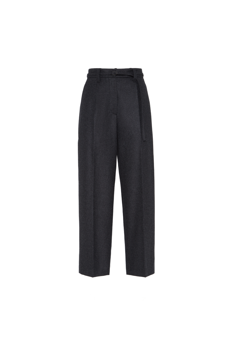 Straight Crop trousers, Main, color, Lignite Grey
