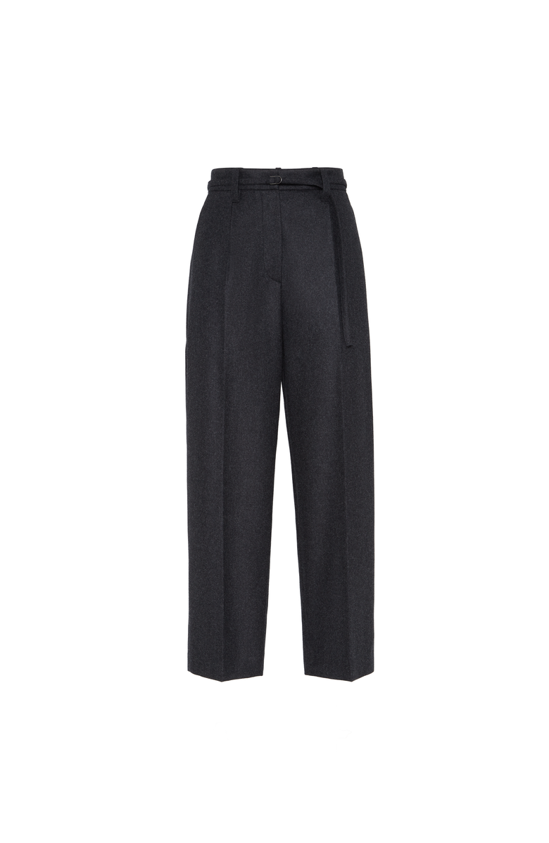 Brunello Cucinelli Straight Crop trousers, Main, color, Lignite Grey