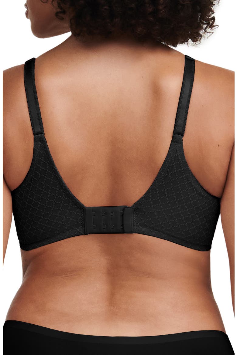 Norah Chic Underwire T-Shirt Bra, Alternate, color, BLACK