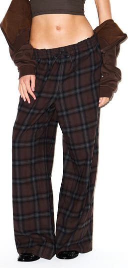 Plaid Flannel Pajama Pants