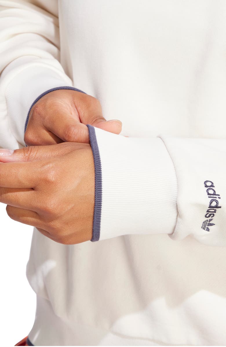 adidas Originals Sports Cotton Crewneck Sweatshirt, Alternate, color, 