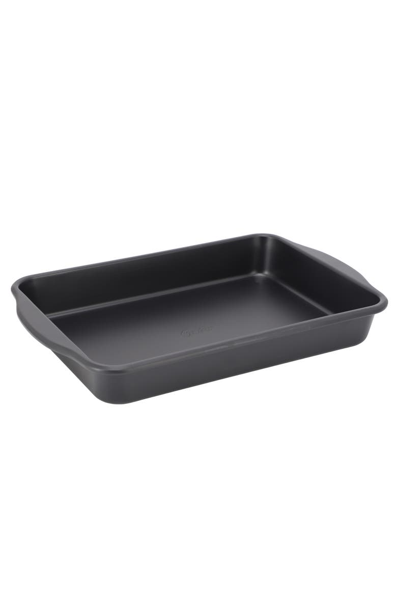 13x9 Inch Nonstick Carbon Steel Baking Pan, Main, color, Black