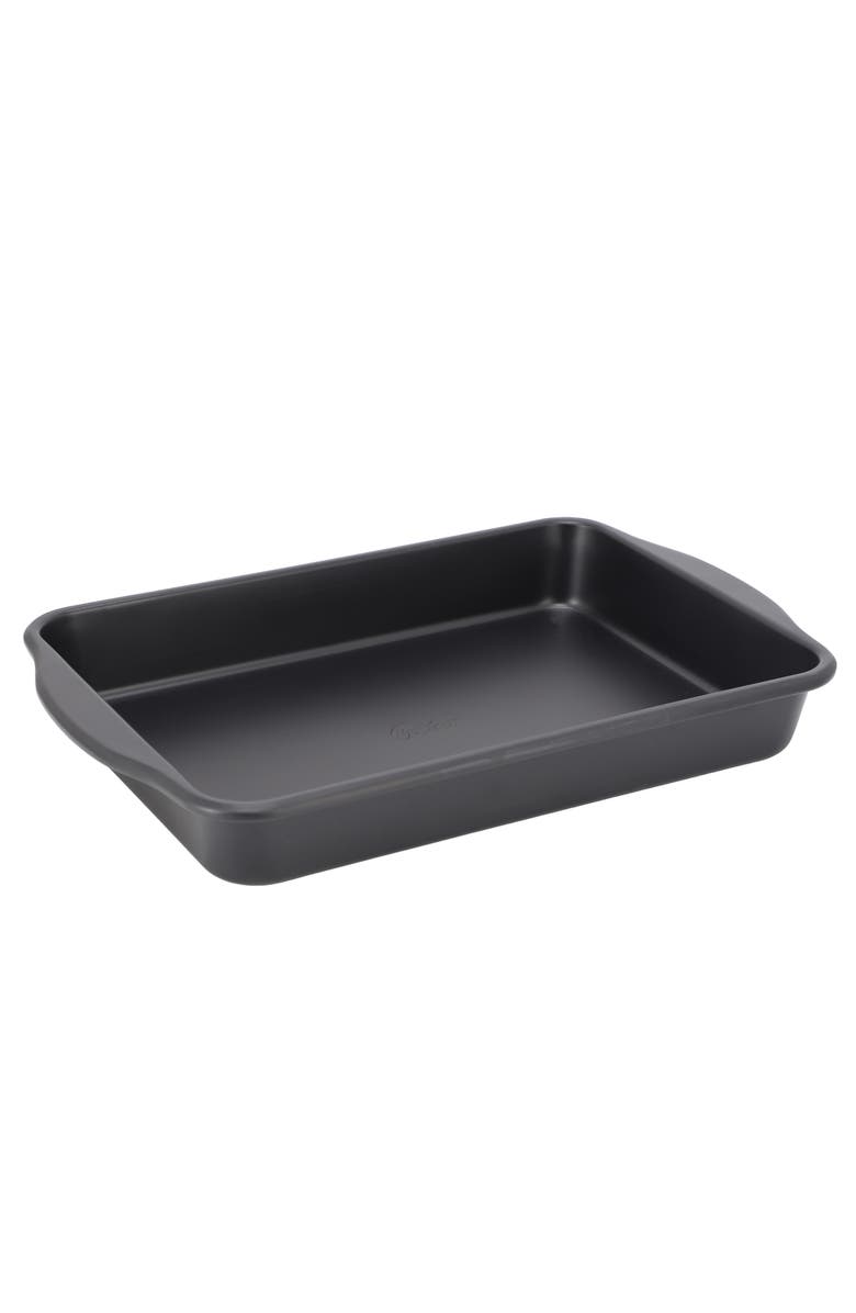 OSTER Teston Platinum Collection 13x9 Inch Nonstick Carbon Steel Baking Pan, Main, color, Black