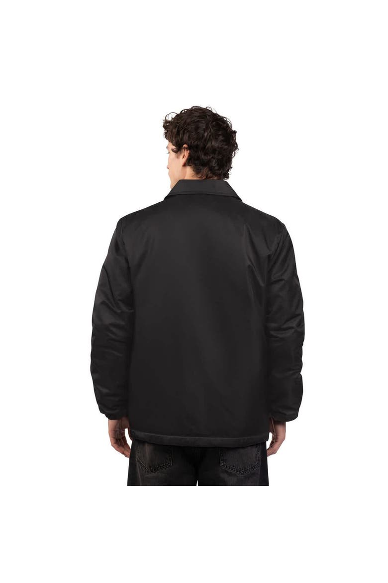 Men's Starter  Black Detroit Tigers Full-Snap Coaches Jacket, Alternate, color, Black