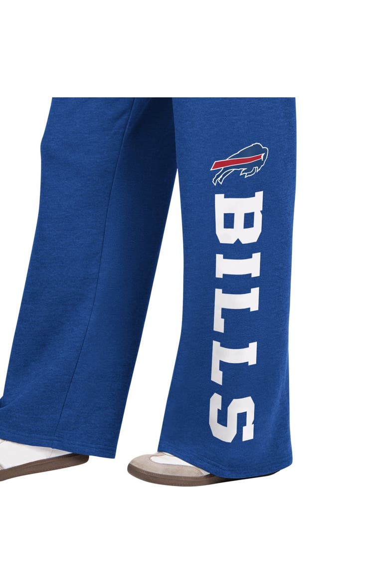 Women's  Starter  Royal Buffalo Bills Field Wide Leg Sweatpants, Alternate, color, Royal