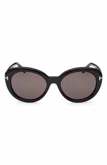 TOM FORD 55mm Cat Eye Sunglasses
