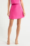 SUGARLIPS Hestia Taffeta Miniskirt