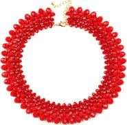 EYE CANDY LOS ANGELES Anita Crystal Statement Collar Necklace