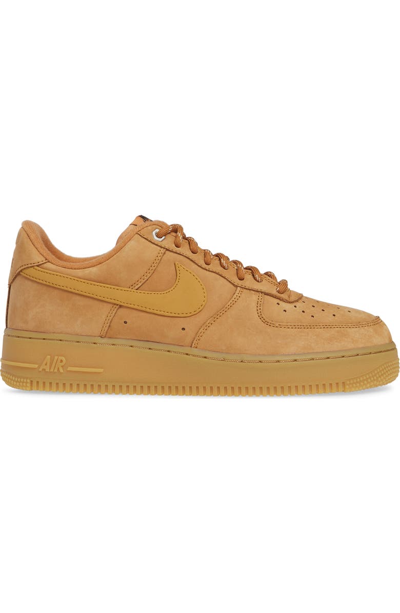 Nike Air Force 1 '07 WB Sneaker, Alternate, color, Light Brown/Black