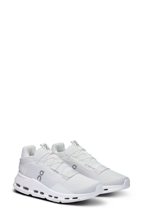 On Cloudnova 2 Sneaker in All White at Nordstrom, Size 8