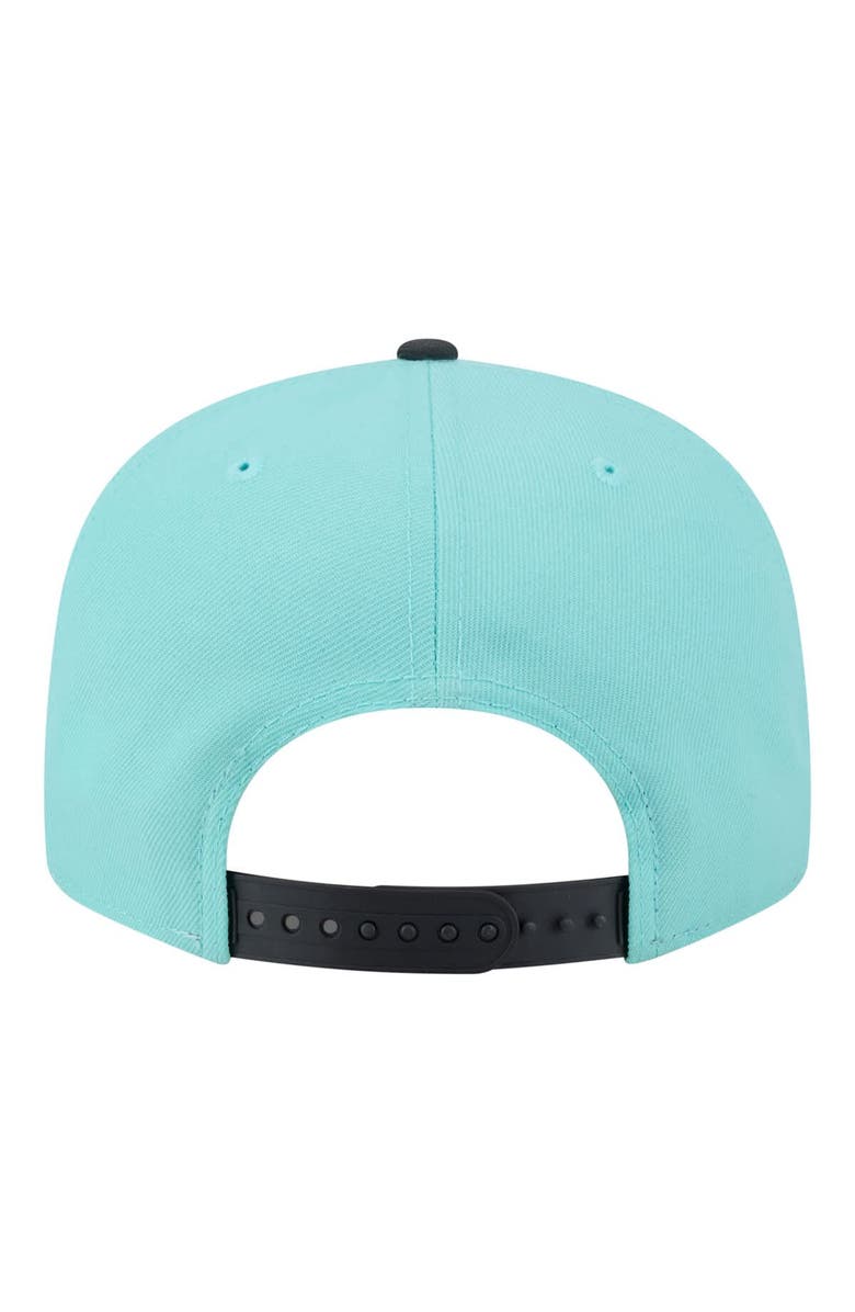New Era Men's New Era Turquoise/Charcoal Houston Astros Two-Tone Color Pack 9FIFTY Snapback Hat, Alternate, color, Turquoise