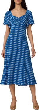 Diane von Furstenberg Aura Floral Midi Dress