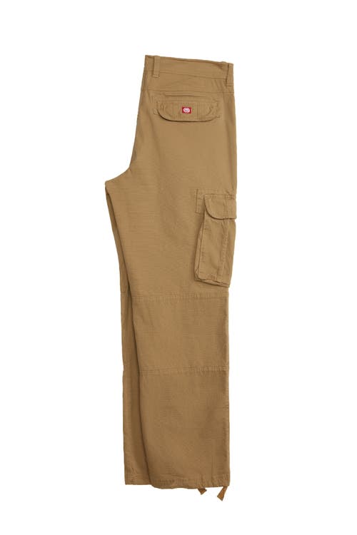 Ecko Unltd Nylon Ripstop Cargo Pant In Dk Khaki