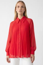 Exquise Keyla Long Sleeve Shirt With Buttoned Cuffs