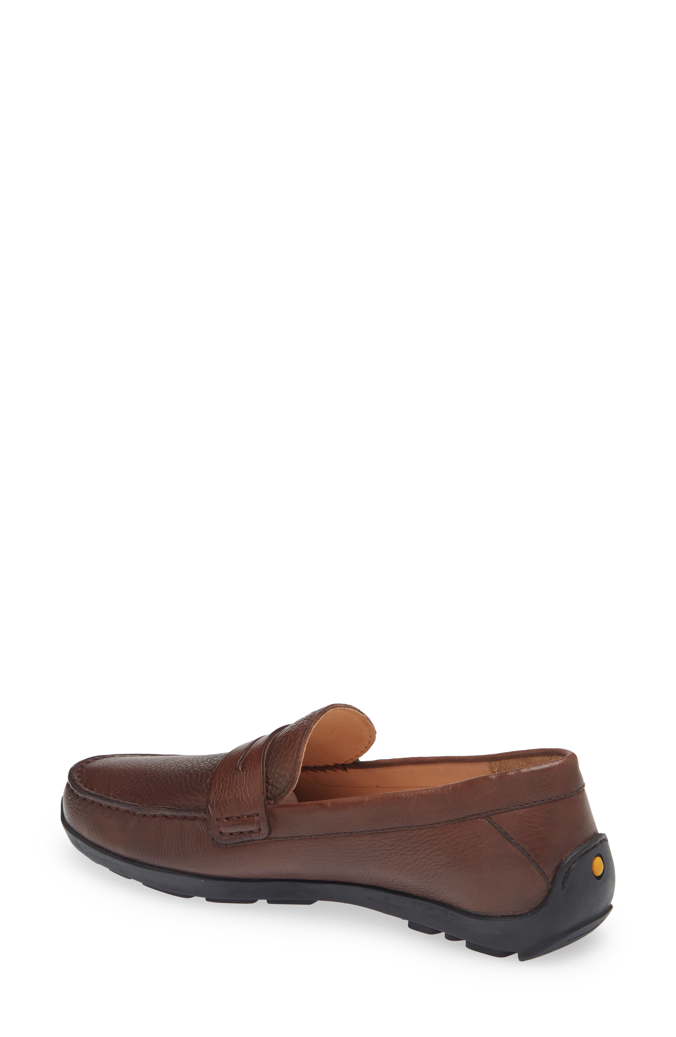 Free Spirit Driver Loafer, Alternate, color, BROWN LEATHER
