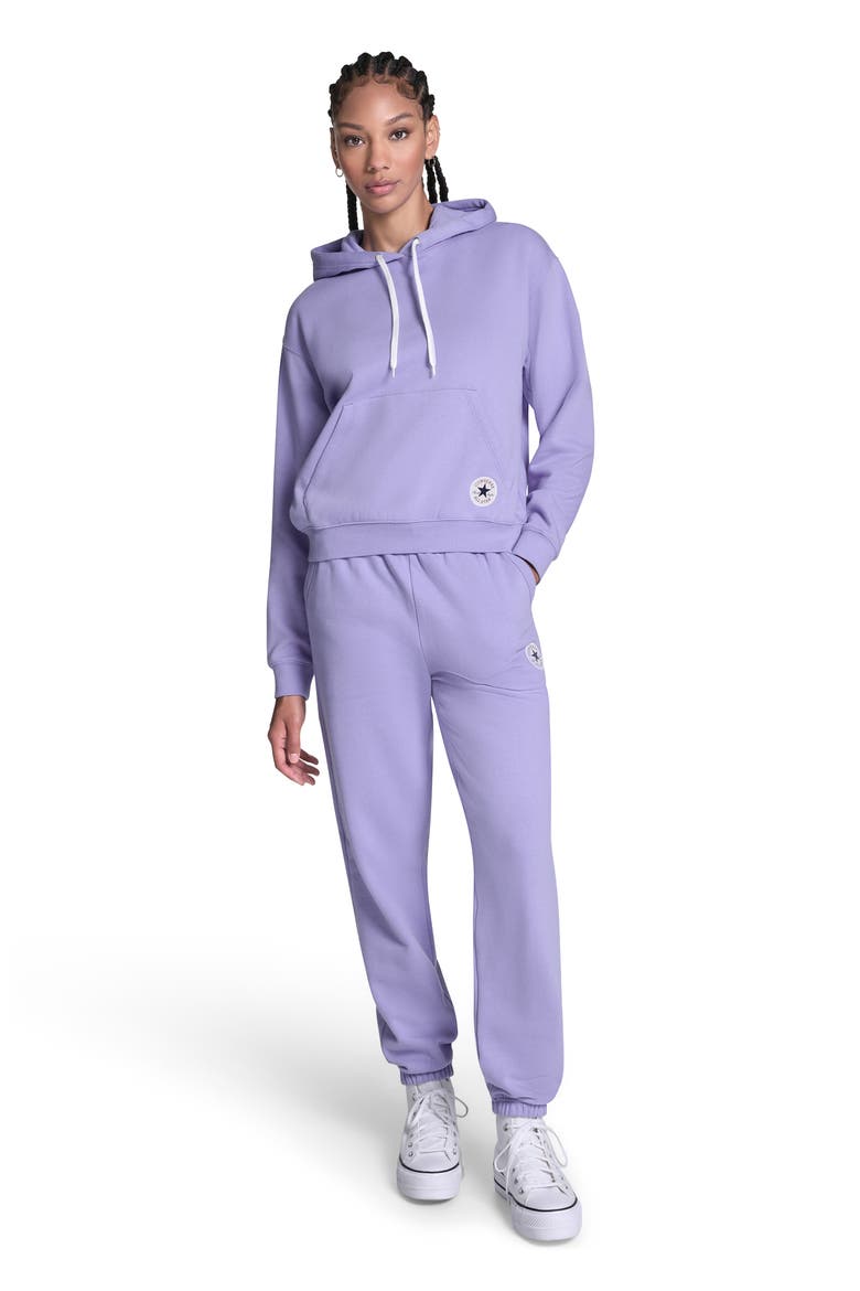 Chuck Taylor Patch French Terry Pullover Hoodie, Alternate, color, VERY PERI