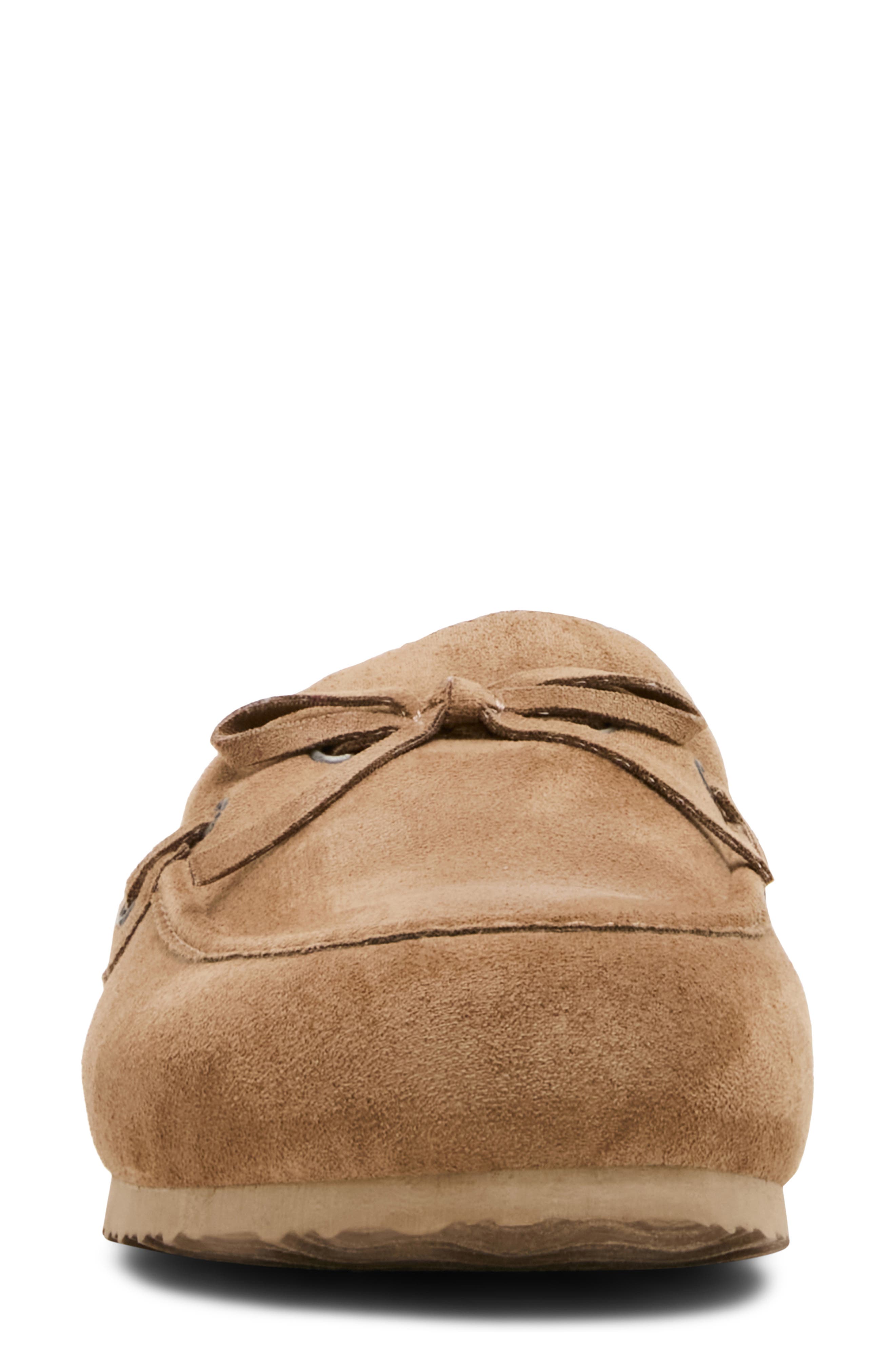 Paisley Faux Fur Lined Mule, Alternate, color, TAUPE MULTI