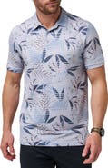 TravisMathew Rip Current Floral Piqué Polo