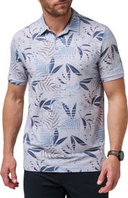TravisMathew Rip Current Floral Piqué Polo