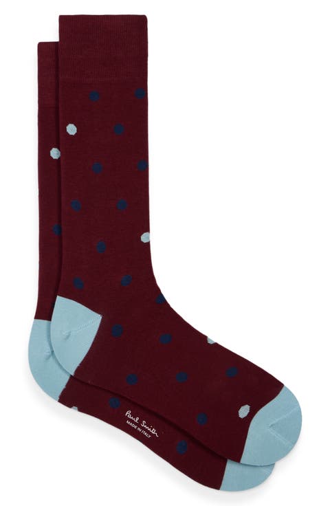 Orlando Polka Dot Dress Socks