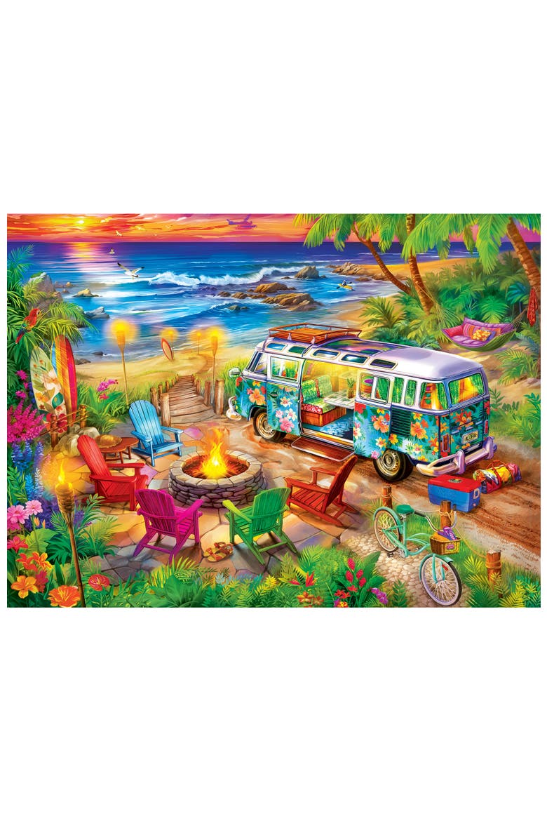 Beach Bum Bliss 1000 Piece Jigsaw Puzzle, Alternate, color, Multicolor