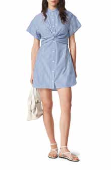 rag & bone Gretchen Stripe Poplin Shirtdress