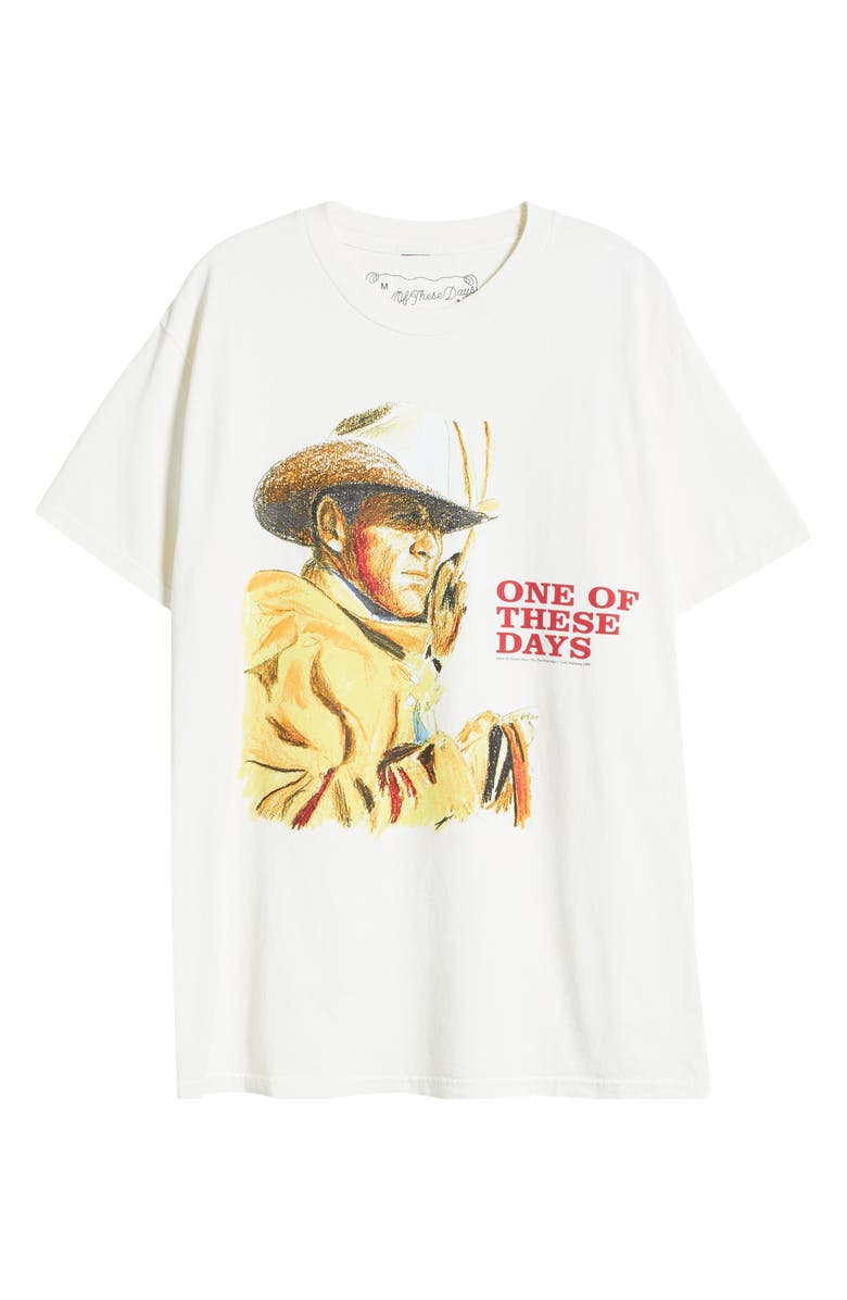 ONE OF THESE DAYS Tomorrow Never Knows Graphic T-Shirt, Alternate, color, Bone
