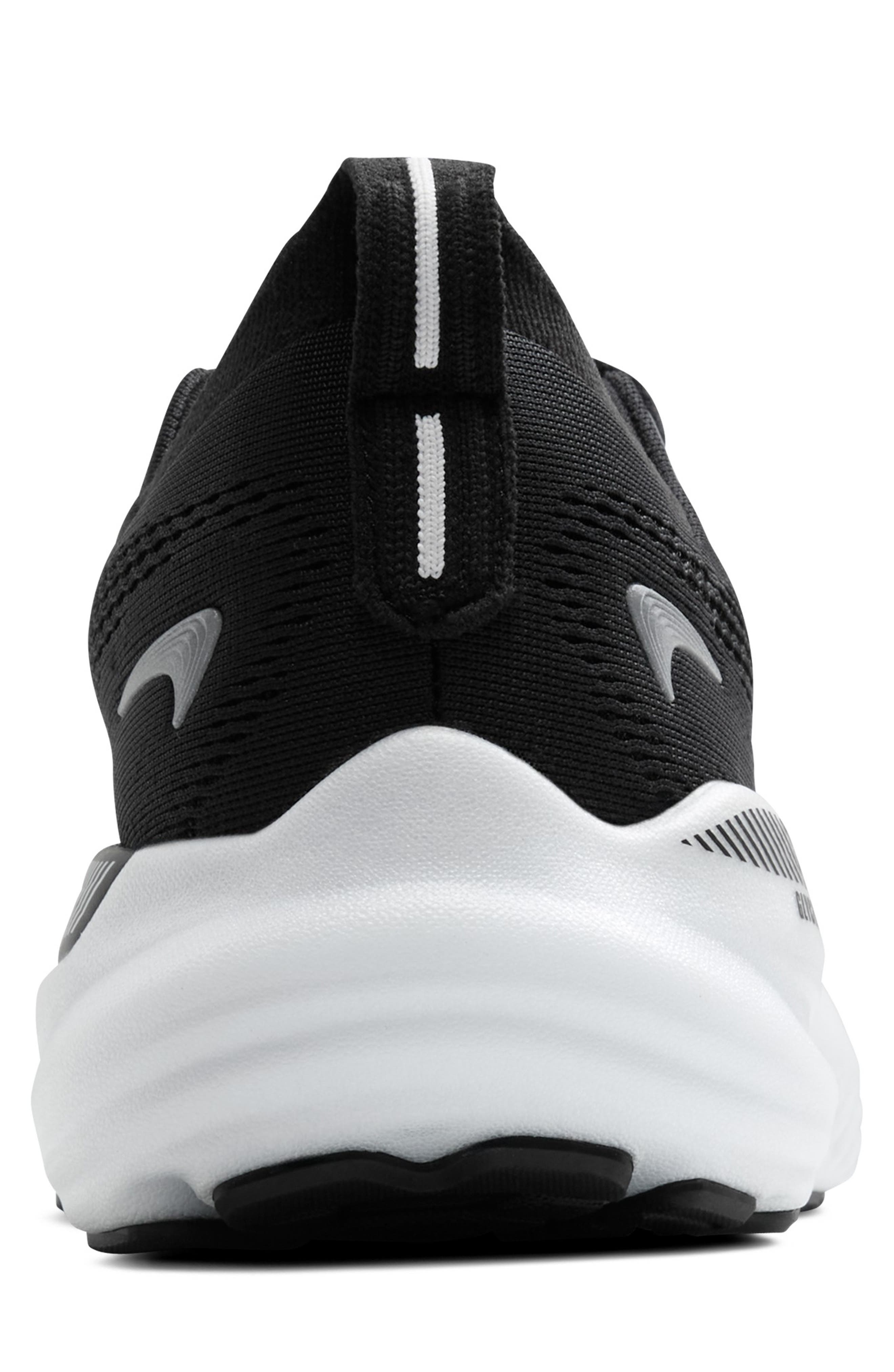 Brooks Glycerin GTS 22 Running Shoe, Alternate, color, Black/ Grey/ White