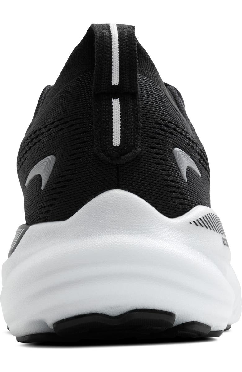 Brooks Glycerin GTS 22 Running Shoe, Alternate, color, Black/ Grey/ White