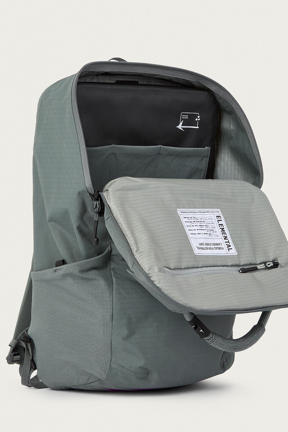 Elemental Backpack, Alternate, color, Downpipe Grey