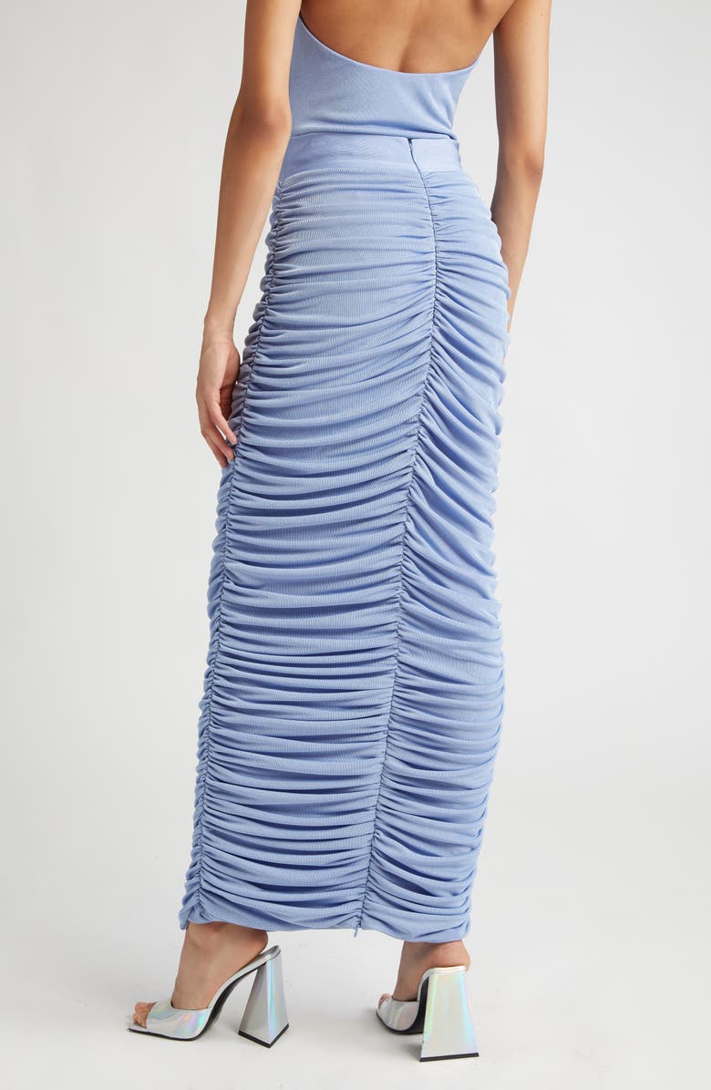 ALIETTE Ruched Knit Maxi Skirt, Alternate, color, 