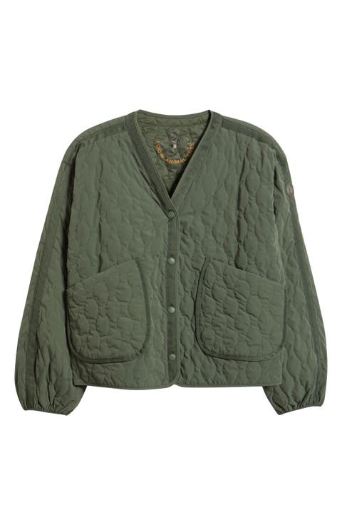 Fara Water Resistant Quilted Jacket