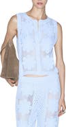 MANGO Openwork Knit Vest