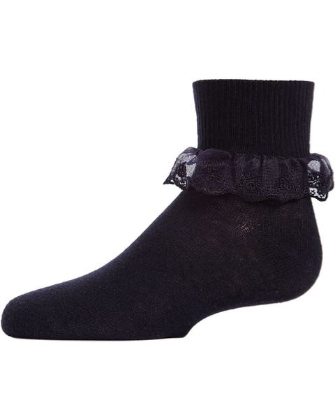 Classic Lace Ruffle Anklet Socks (Toddler, Little Kid & Big Kid)