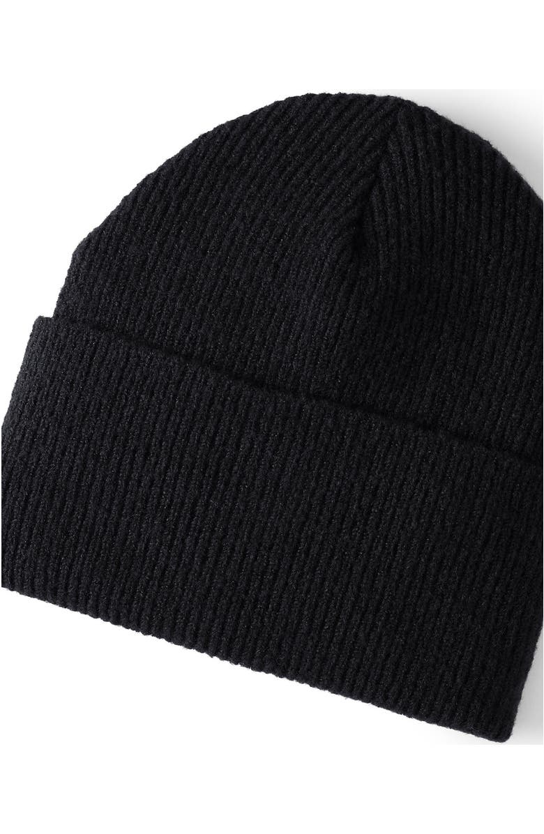Lands' End CashTouch Beanie, Main, color, Black