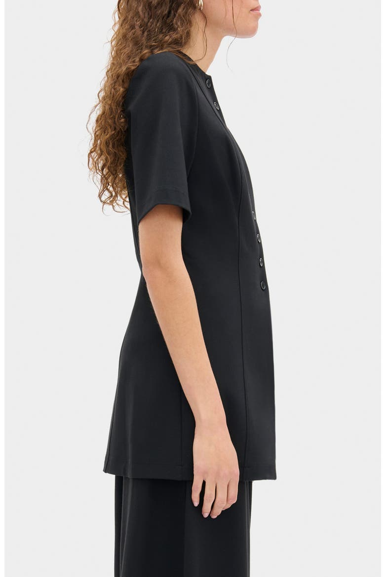 Poppy Ponte Tunic, Alternate, color, BLACK